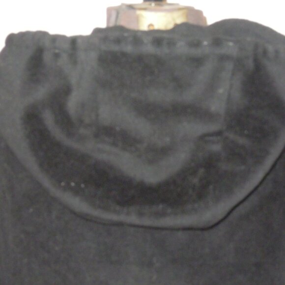 Emporio Giorgio Armani Vintage Black Blazer Jacket Hoodie Unisex Italy Sz 48 - Picture 4 of 11